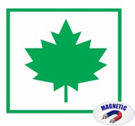 Magnetic Sticker Maple leaf