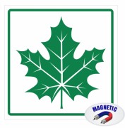 Magnetic sticker Maple Leaf